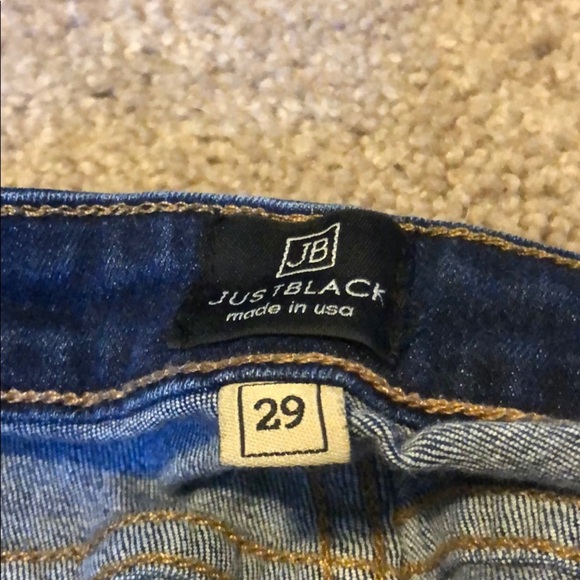 Just black distressed jeans 29 - Picture 5 of 6